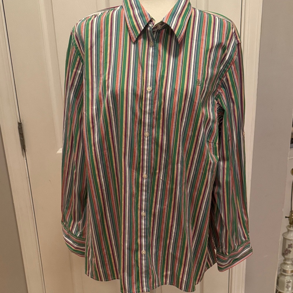 Ralph Lauren Multicolor Striped Men's Shirt